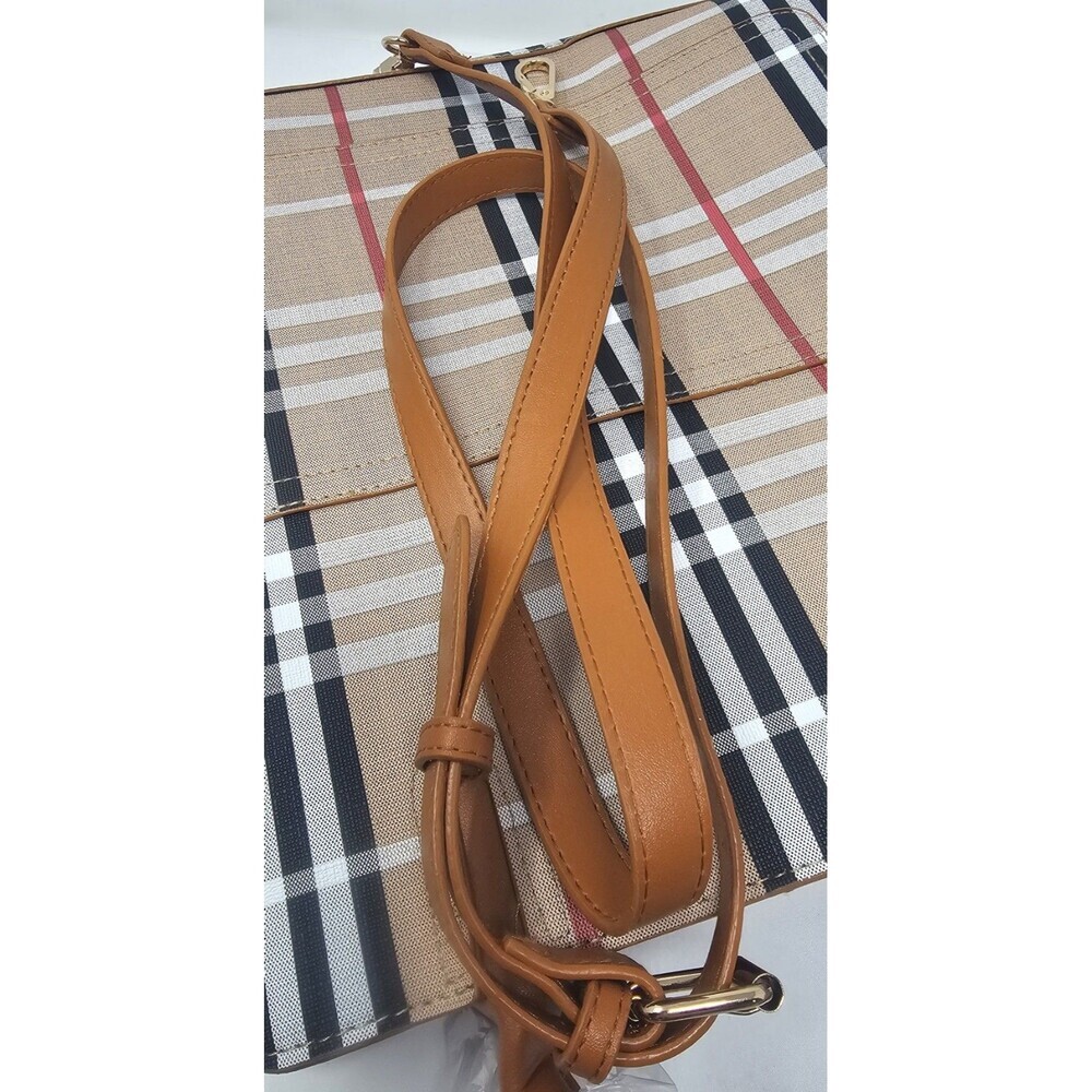 LouLu Limited Edition Multicolor Plaid Berry Collection Handbag Crossbody New - Picture 14 of 15